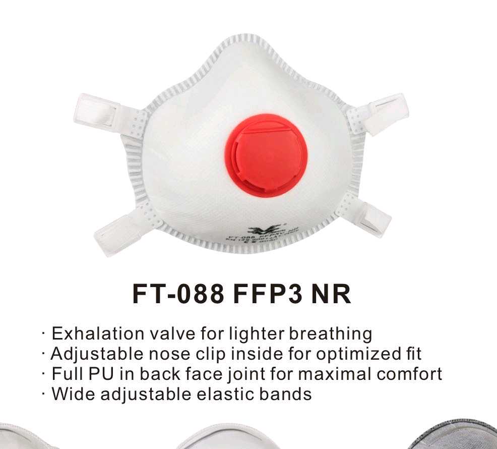 苏州方天防护用品直供ffp3口罩 1,ffp3折叠口罩 _模切之家