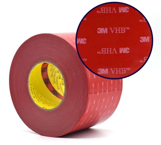 3m双面胶带5604强力无痕车用防水胶带粘接专用胶布模切